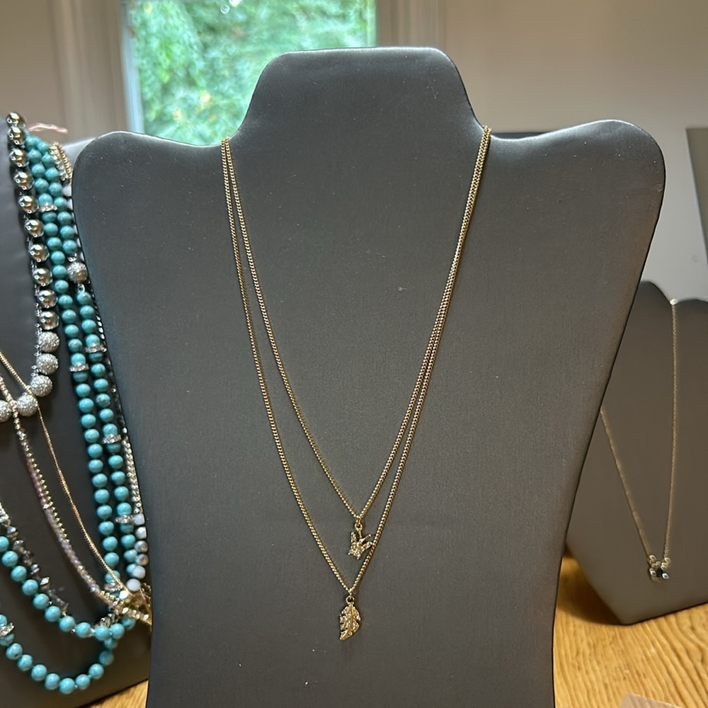 Gold costume Necklace